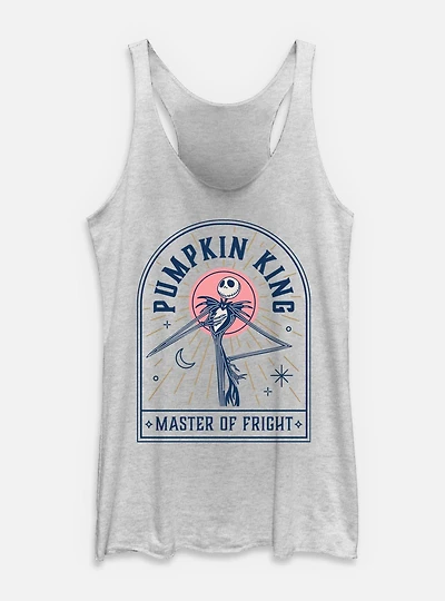 The Nightmare Before Christmas Pumpkin King Master Of Fright Womens Tank Top