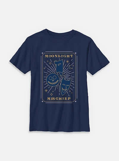 The Nightmare Before Christmas Moonlight Mischief Youth T-Shirt