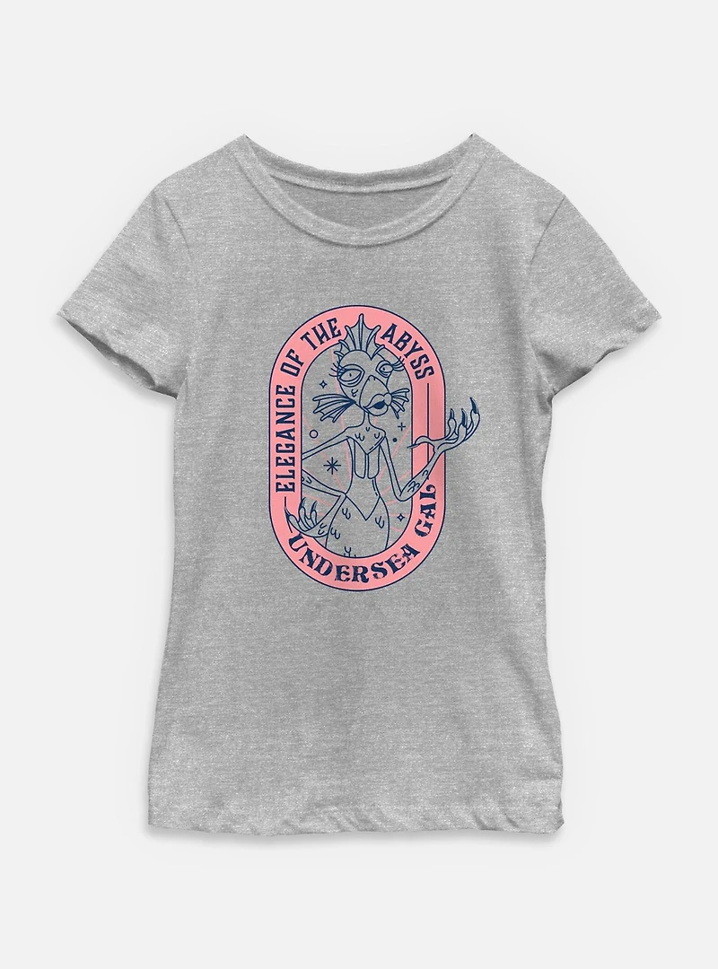 The Nightmare Before Christmas Elegance Of Abyss Undersea Gal Youth Girls T-Shirt