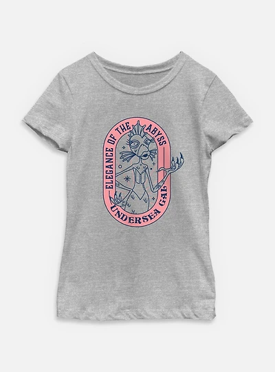 The Nightmare Before Christmas Elegance Of Abyss Undersea Gal Youth Girls T-Shirt