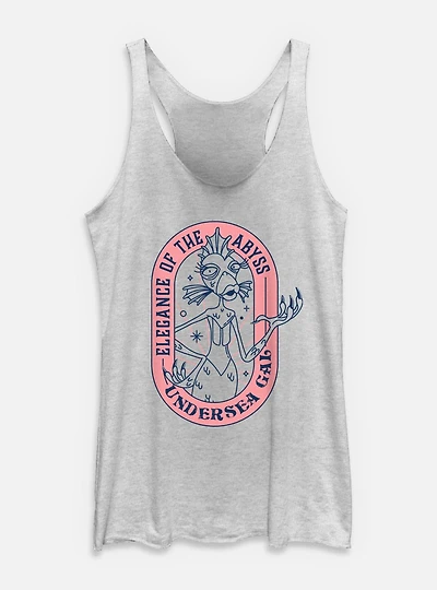 The Nightmare Before Christmas Elegance Of Abyss Undersea Gal Womens Tank Top