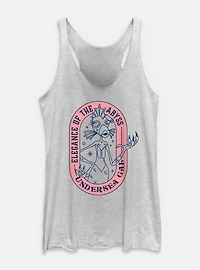 The Nightmare Before Christmas Elegance Of Abyss Undersea Gal Womens Tank Top