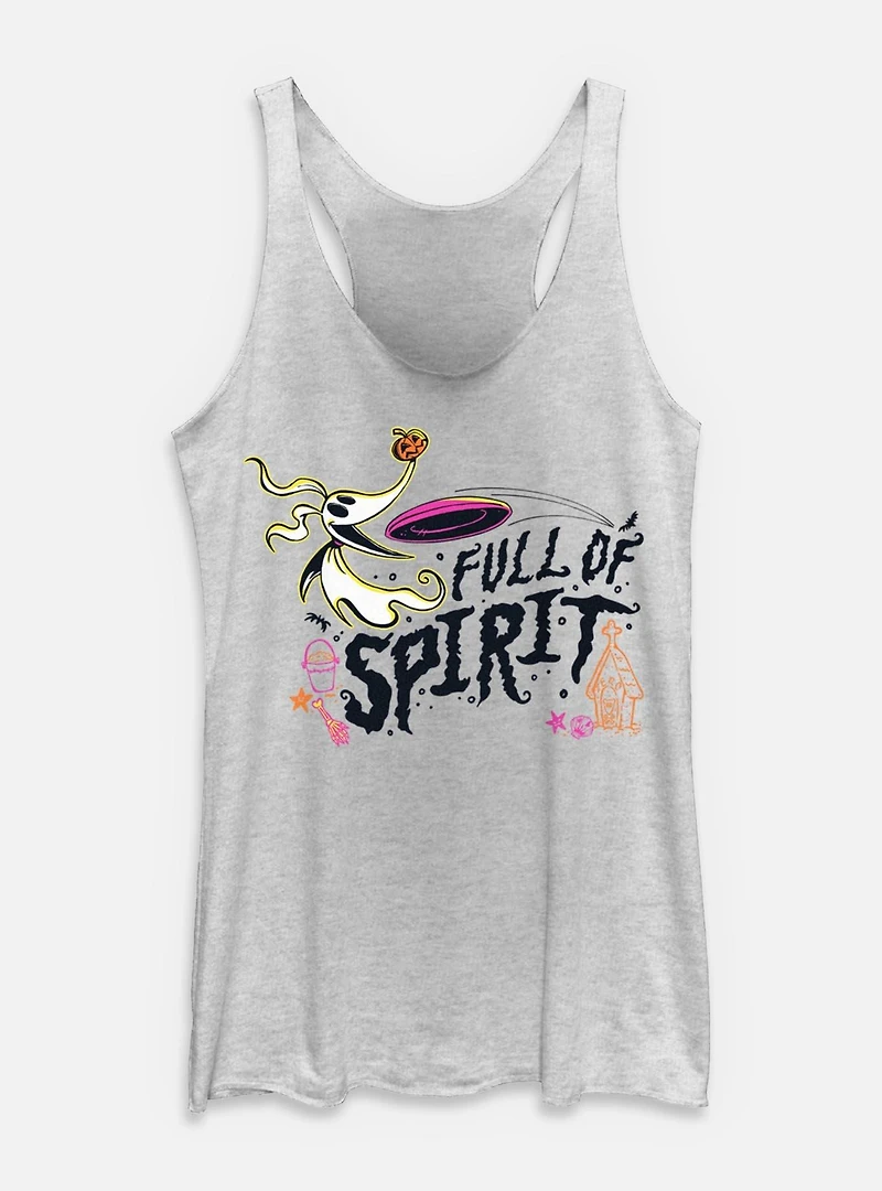 The Nightmare Before Christmas Full Of Spirit Womens Tank Top