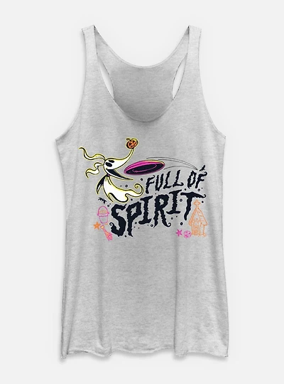 The Nightmare Before Christmas Full Of Spirit Womens Tank Top