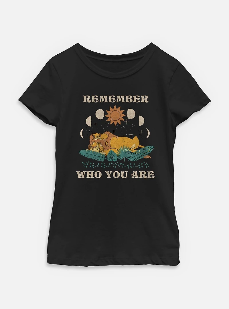 Disney The Lion King Remember Who You Are Youth Girls T-Shirt