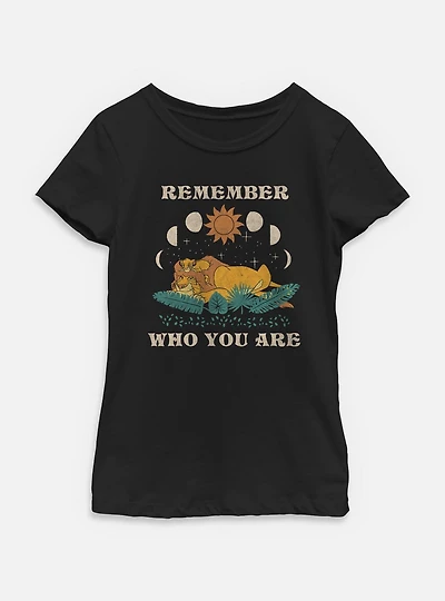 Disney The Lion King Remember Who You Are Youth Girls T-Shirt
