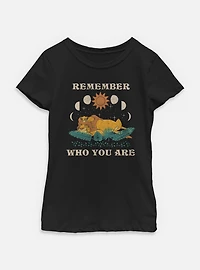 Disney The Lion King Remember Who You Are Youth Girls T-Shirt