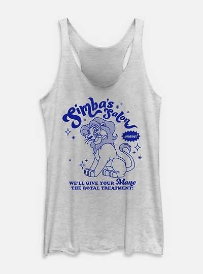 Disney The Lion King Simba's Salon Womens Tank Top