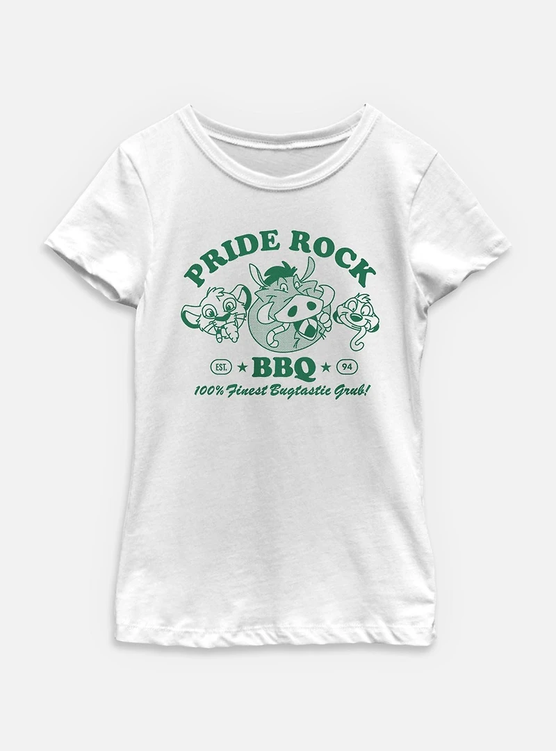 Disney The Lion King Pride Rock BBQ Bugs Youth Girls T-Shirt