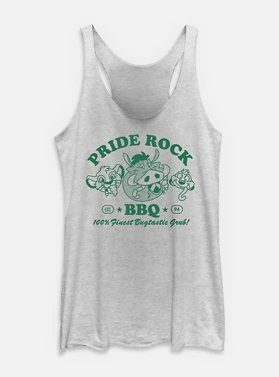 Disney The Lion King Pride Rock BBQ Bugs Womens Tank Top