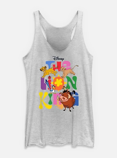 Disney The Lion King With Friends Womens Tank Top