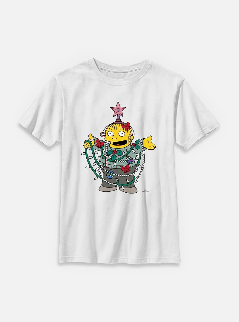 The Simpsons Christmas Ralph Youth T-Shirt
