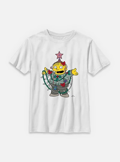 The Simpsons Christmas Ralph Youth T-Shirt