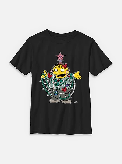 The Simpsons Christmas Ralph Decoration Youth T-Shirt