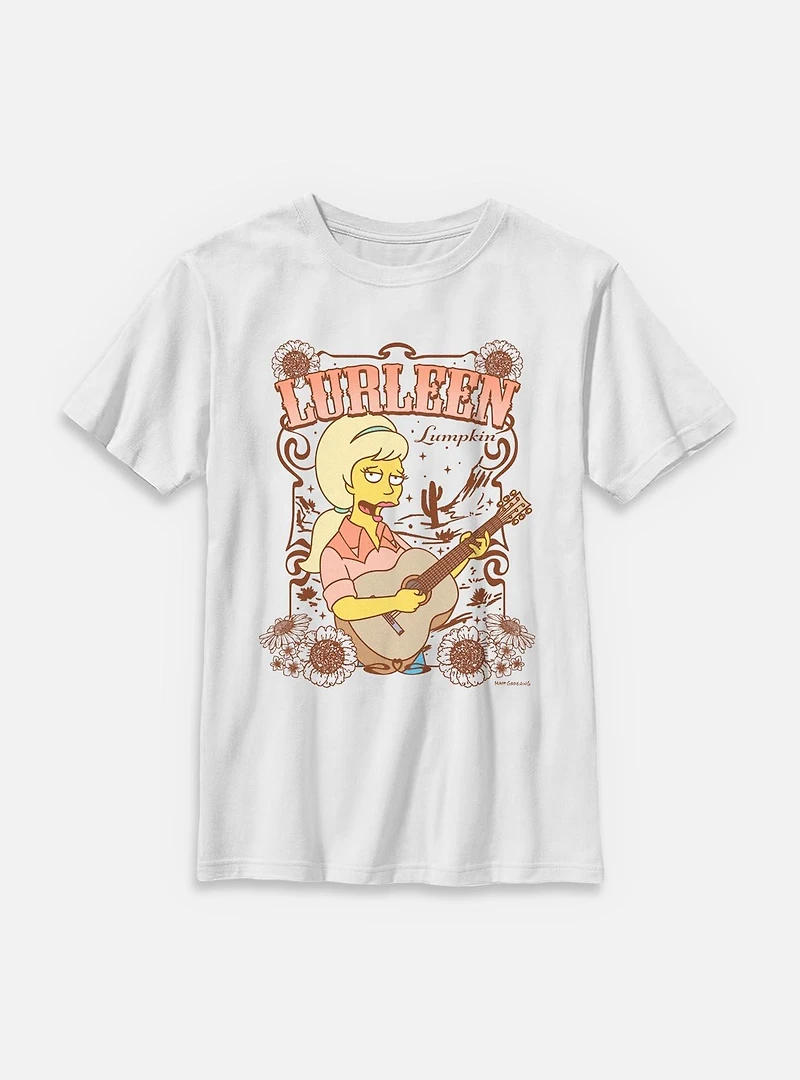 The Simpsons Lurleen Country Look Youth T-Shirt