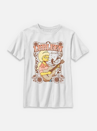 The Simpsons Lurleen Country Look Youth T-Shirt