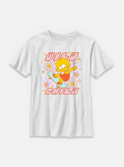 The Simpsons Wild Child Youth T-Shirt