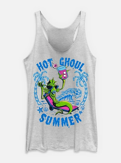 The Nightmare Before Christmas Hot Ghoul Summer Womens Tank Top