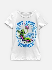 The Nightmare Before Christmas Hot Ghoul Summer Youth Girls T-Shirt