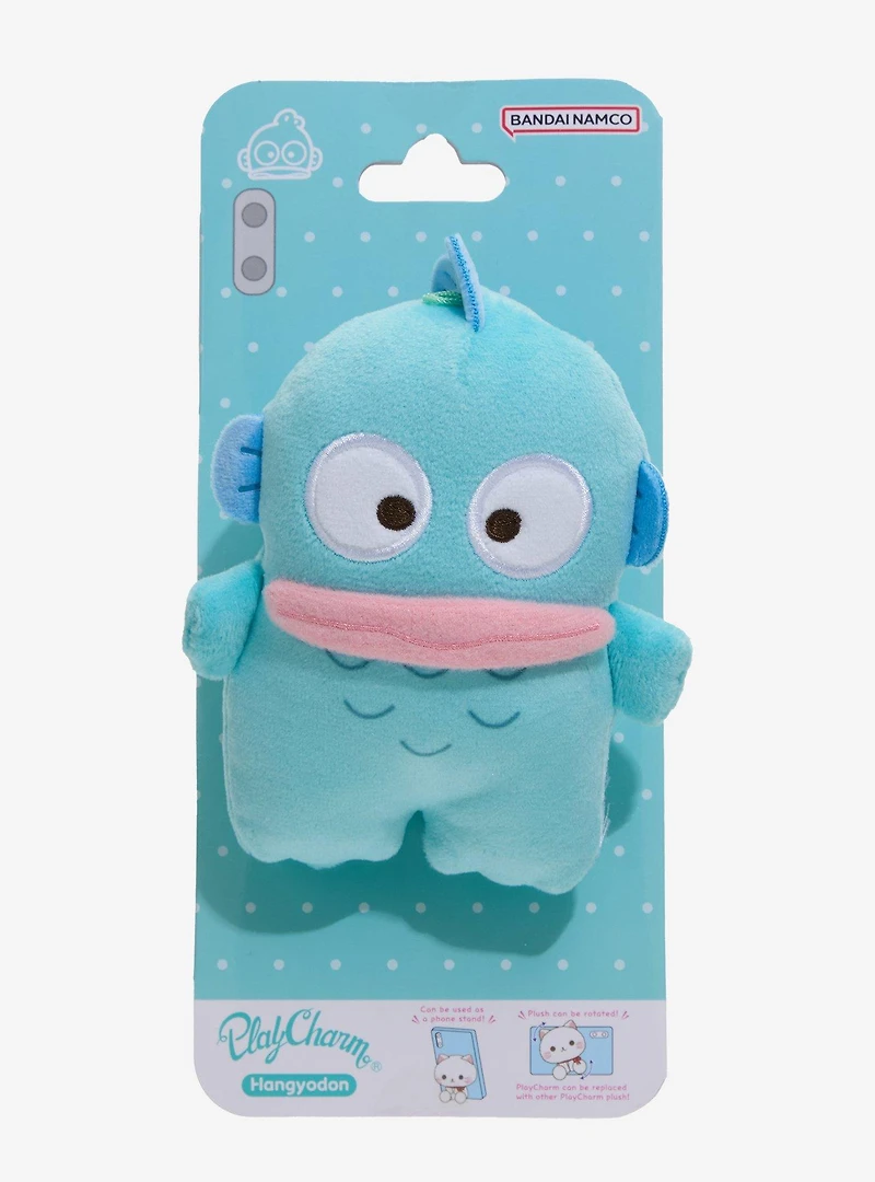 Bandai Namco Sanrio Hangyodon Plush Phone Stand Charm