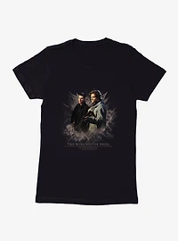 Supernatural Dean And Sam Gun Womens T-Shirt