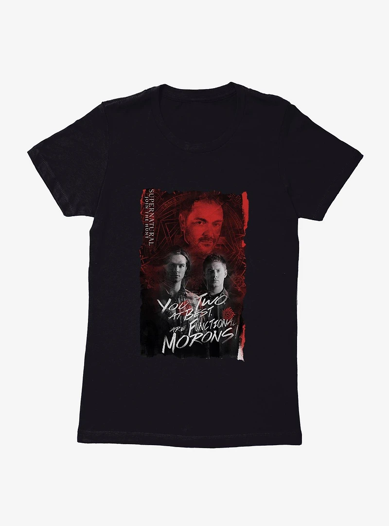 Supernatural Functional Morons Womens T-Shirt