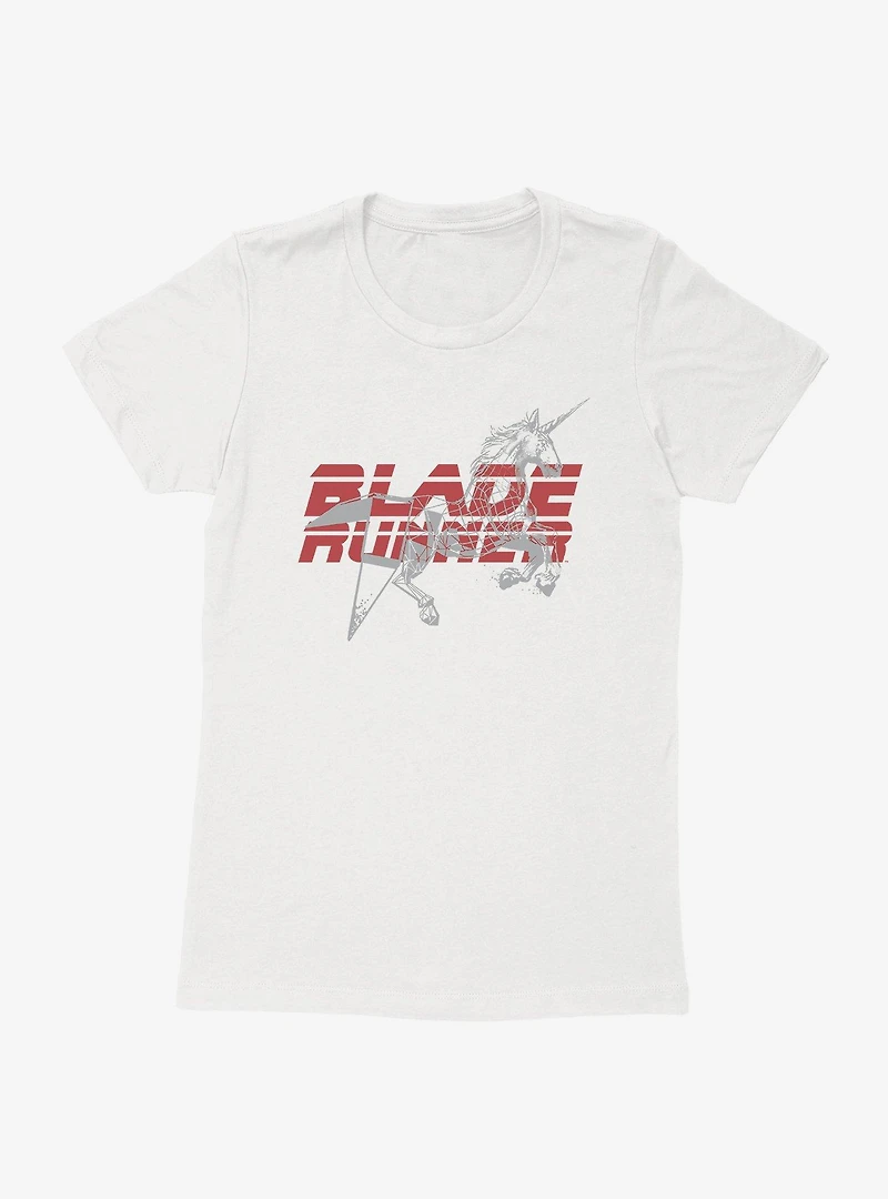Blade Runner WB 100 Unicorn Womens T-Shirt