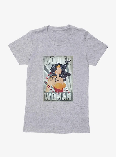 DC Comics Wonder Woman Right Side Womens T-Shirt