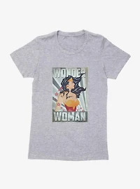 DC Comics Wonder Woman Right Side Womens T-Shirt