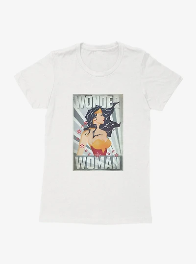 DC Comics Wonder Woman Right Side Womens T-Shirt
