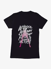 DC Comics Wonder Woman Grace And Strength Womens T-Shirt