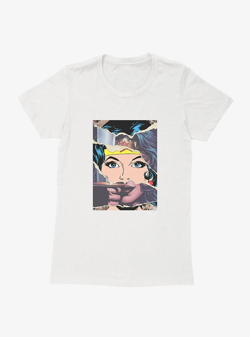 DC Comics Wonder Woman All The Faces Womens T-Shirt