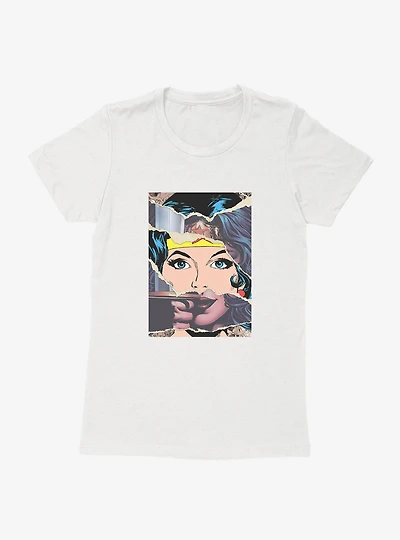DC Comics Wonder Woman All The Faces Womens T-Shirt