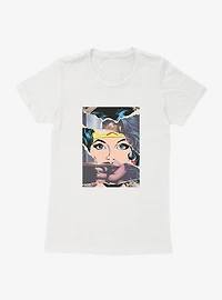 DC Comics Wonder Woman All The Faces Womens T-Shirt