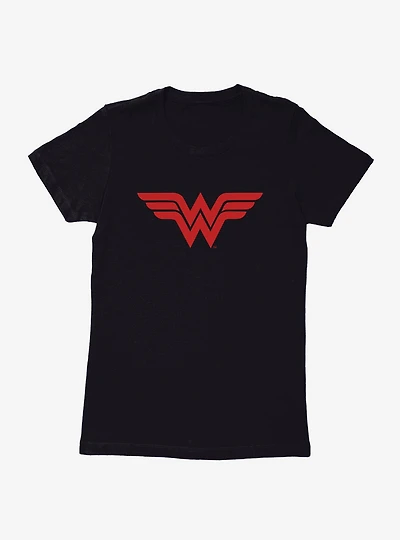 DC Comics Wonder Woman Large Logo Womens T-Shirt