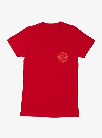 DC Comics Wonder Woman Mandala Womens T-Shirt