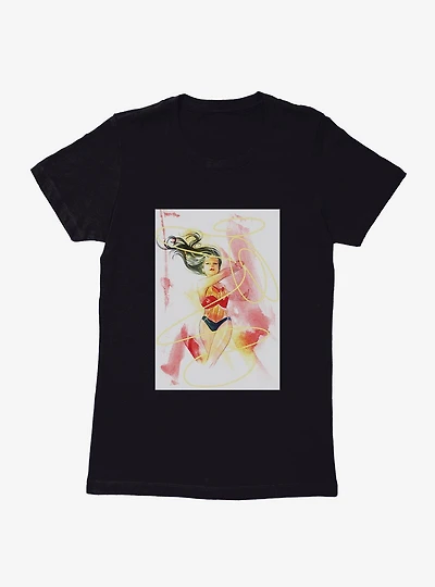 DC Comics Wonder Woman Golden Lasso Womens T-Shirt