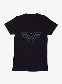 DC Comics Wonder Woman 1984 Linear Logo Womens T-Shirt