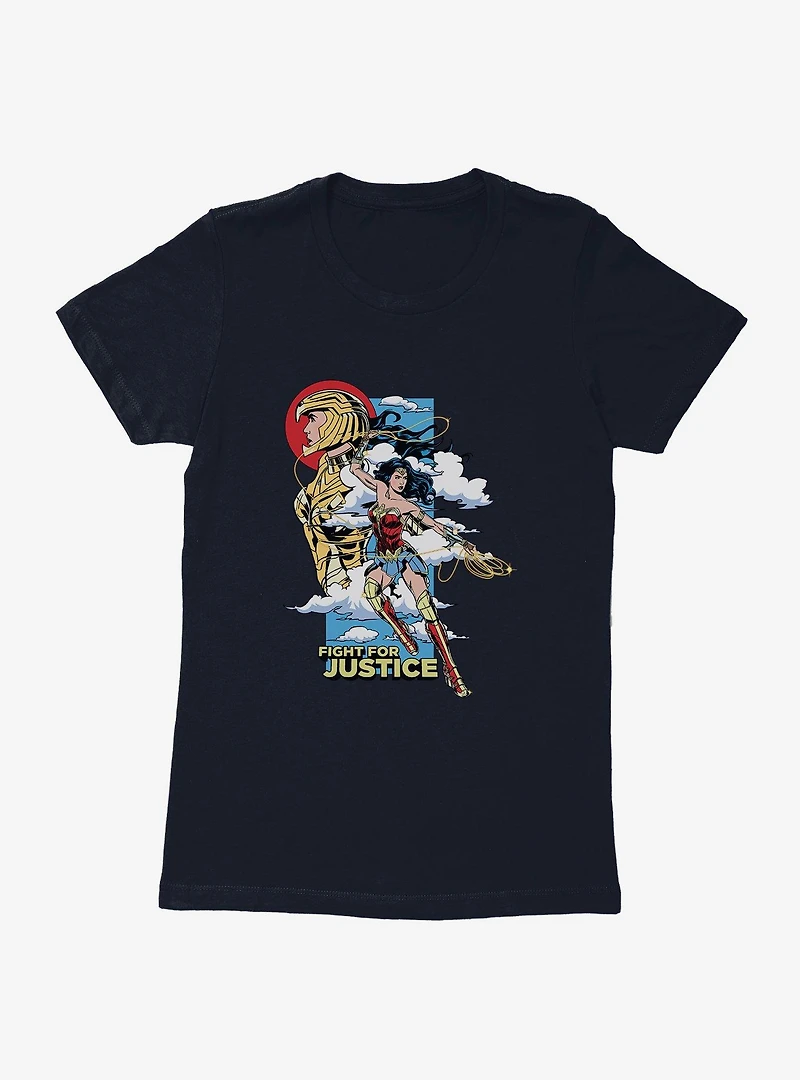DC Comics Wonder Woman 1984 Fight Flight Womens T-Shirt