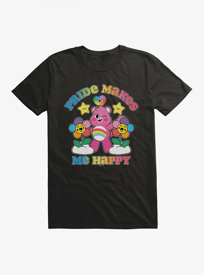 Care Bears Pride Makes Me Happy T-Shirt
