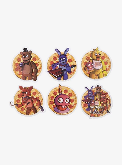 Five Nights at Freddy's Pizza Pineapple Scented Blind Sticker Set