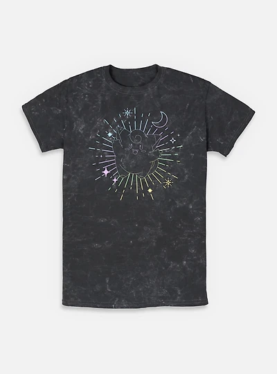 Pokemon Celestial Clefairy Mineral Wash T-Shirt