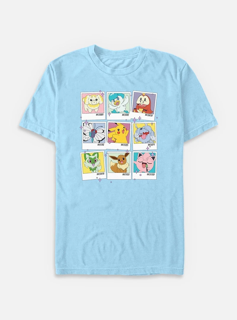 Pokemon Polaroid Group T-Shirt