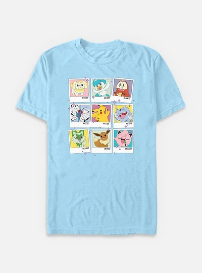 Pokemon Polaroid Group T-Shirt