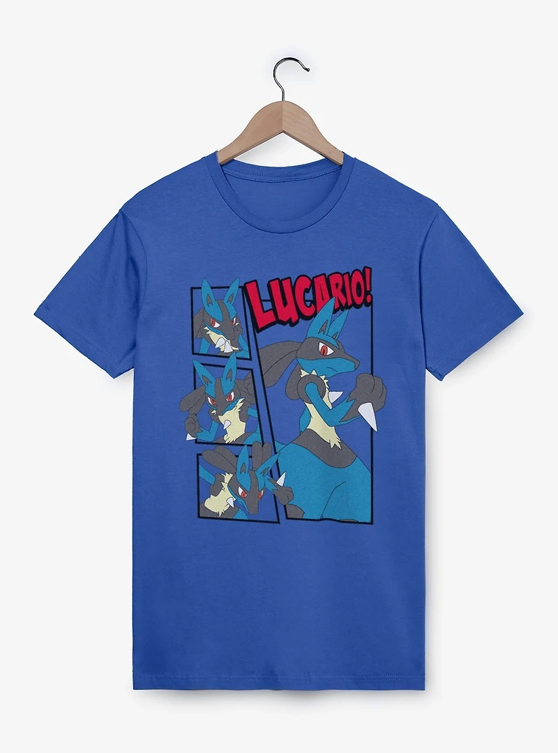 Pokemon Lucario Box Frames T-Shirt