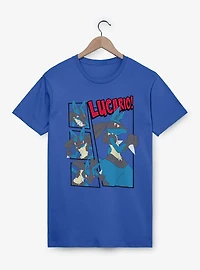 Pokemon Lucario Box Frames T-Shirt