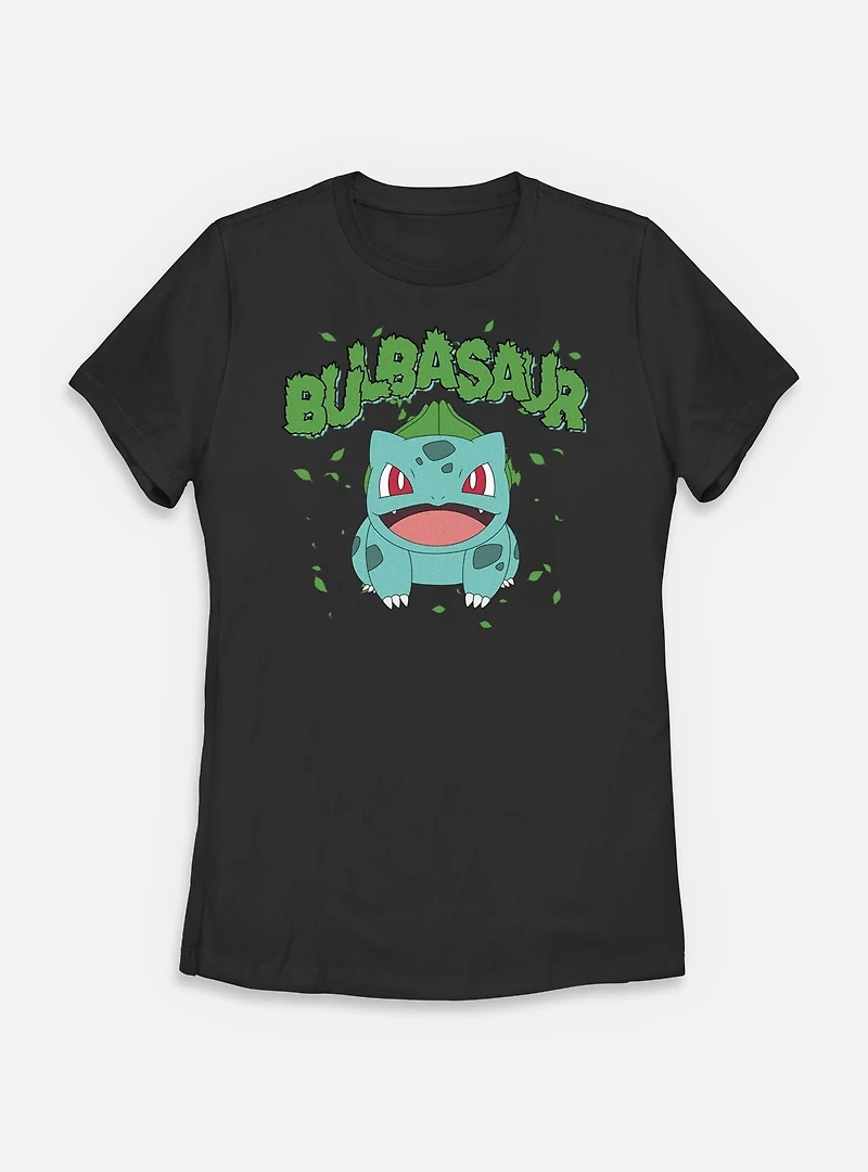Pokemon Bulbasaur Grass Type  Womens T-Shirt
