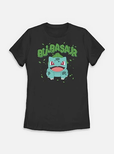 Pokemon Bulbasaur Grass Type  Womens T-Shirt