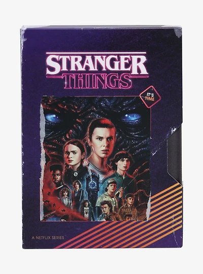 Stranger Things VHS Tape Notebook with Cover
