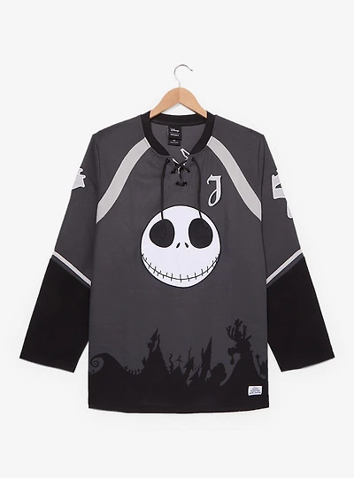 Disney The Nightmare Before Christmas Jack Skellington Hockey Jersey — BoxLunch Exclusive